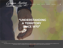 Tablet Screenshot of gregoriomartinez.com